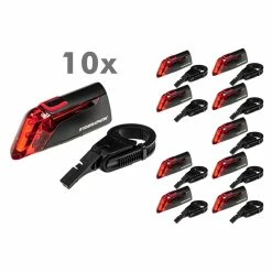 10 Stück TRELOCK LED Rücklichter Fahrrad Bulk Posten LS 312 Rear Light