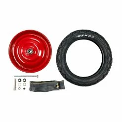 Nicht Angegeben 12 1/2 Zoll Scheibenrad Laufradsatz Kenda Reifen 47-203 AV Klaufix DDR Seifenkiste Bausatz