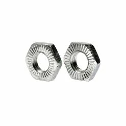 Shimano 2 Stück Nabendynamo Sicherungs Muttern M9 Für Nexus Vollachse Und DH-C Modelle