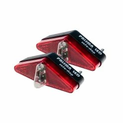 Nicht Angegeben 2 Stück PRISMA LED Fahrrad Rücklicht Z-Reflektor 80 Mm Dynamo Standlicht Gepäckträgermontage