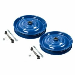 Nicht Angegeben 2 Stück Scheibenrad Anhänger Handwagen Laufrad 12 1/2 Zoll Stahl Rad Wippchen DDR Seifenkiste Blau