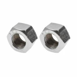Nicht Angegeben 2 Stück Sechskant Mutter M10x1 SW15 Stahl Hinterrad Achse Nabe HR Screw Nut