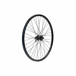 28" Laufrad Vorne SHIMANO XT Nabe Disc Inkl. Schnellspanner Felge EXAL Ex19 Verstärkte Speichen Schwarz