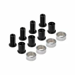 4 Stück FSA Kettenblatt Schrauben Set Kurbel M8x16mm E-Bike Spacer 6mm