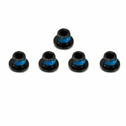 Nicht Angegeben 5 Stück Fahrrad Kettenblatt Kurbel Schraube Stahl M8x0,60 Crank Bolt Schwarz