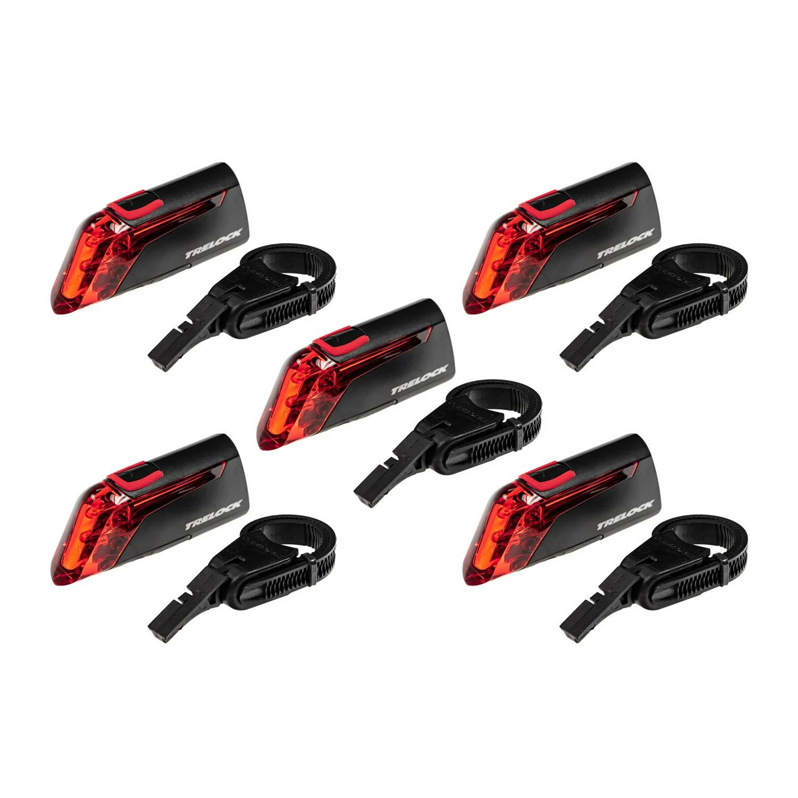 5 Stück TRELOCK Fahrrad Lampen Hinten POSTEN Rücklicht Rear Light ECO POWER® 3 5 Stück TRELOCK Fahrrad Lampen Hinten POSTEN Rücklicht Rear Light ECO POWER®