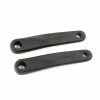 Alu Fahrrad Kurbel Arme CONCEPT E Bike ISIS 170mm Lang Crank MTB Set Schwarz