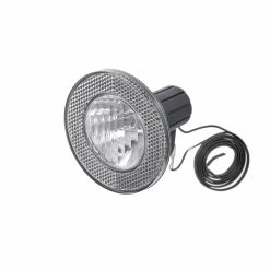 AXA BASTA Frontscheinwerfer 9430 Halogen Ellipsoid Mit Doppelkabel Nabendynamo Schalter