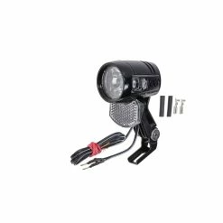AXA Blueline 30 Switch LED Scheinwerfer Lampe Beleuchtung Dynamo + Halter Kabel