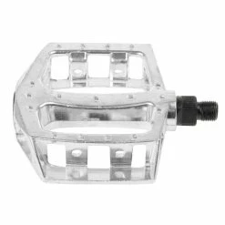 BMX Pedal Alu Plattform Mit Pins Rutschsicher 87x94 Silber