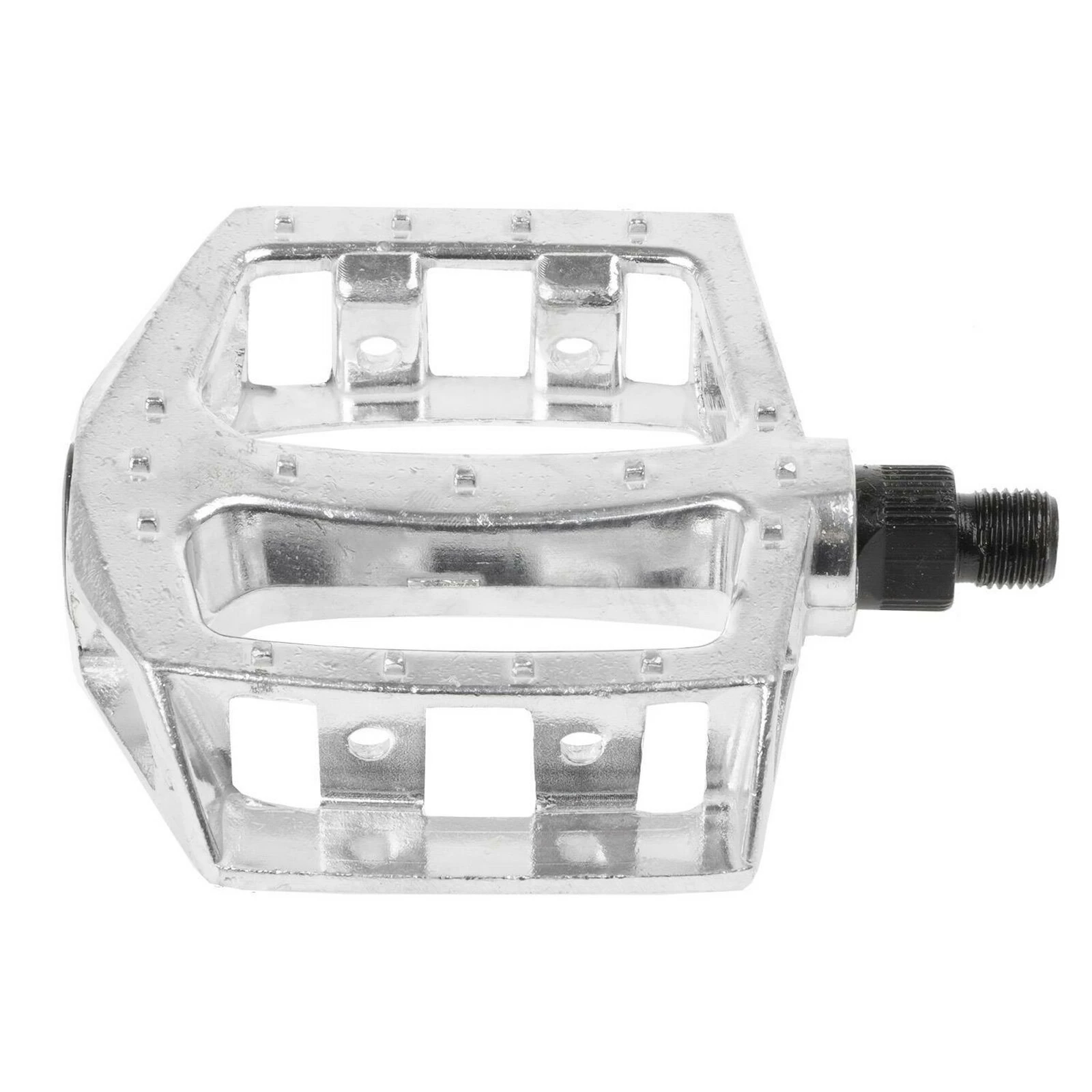 BMX Pedal Alu Plattform Mit Pins Rutschsicher 87x94 Silber 3 BMX Pedal Alu Plattform Mit Pins Rutschsicher 87x94 Silber