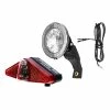 Nicht Angegeben Fahrrad Beleuchtungs Set AXA BASTA Frontlicht 10 Lux PRISMA LED Rücklicht Dynamo