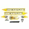 Nicht Angegeben Fahrrad DEKOR Satz Aufkleber Rahmen Frame Decal Sticker MC KENZIE Orange Gelb Weiß -Trelock Verkäufe fahrrad dekor satz aufkleber rahmen frame decal sticker mc kenzie orange gelb weiss