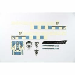 Nicht Angegeben Fahrrad DEKOR Satz Aufkleber Rahmen Frame Decal Sticker MC KENZIE Travel Schwarz Blau