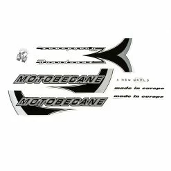 Nicht Angegeben Fahrrad DEKOR Satz Aufkleber Rahmen Frame Decal Sticker Motobecane Grau Weiß