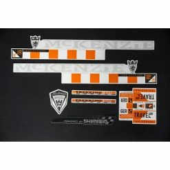 Nicht Angegeben Fahrrad DEKOR Satz Aufkleber Rahmen Schriftzug Sticker MCKENZIE
