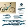 Nicht Angegeben Fahrrad DEKOR Satz ROCKY MTB Rahmen Frame Decal Sticker Weiß Blau 11 Teilig -Trelock Verkäufe fahrrad dekor satz rocky mtb rahmen frame decal sticker weiss blau 11 teilig