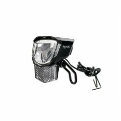 Büchel Fahrrad Front Lampe Tour 45 Lux Switch Schalter LED Nabendynamo Reflektor