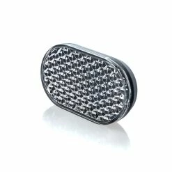 Nicht Angegeben Fahrrad Frontreflektor Frontstrahler Weitwinkel 60x35 StVZO Genormt Weiss