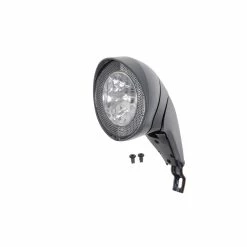 Fahrrad Scheinwerfer AXA BASTA Horizon 6V 2,4W RETRO Halogen Front Licht Beleuchtung