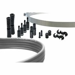 JAGWIRE Pro Shift Kit PCK501 Schaltzugset Set Aussenhülle Innenzug Ice Gray