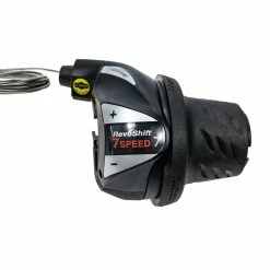 Shimano 7-fach Revoshift Drehgriff Schalter Schaltung Fahrrad Shifter Inkl. Schaltzug Kettenschaltung