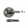 SHIMANO Fahrrad Kurbel Garnitur FC-TY501 170mm 48-38-28 Zähne Antrieb Schwarz