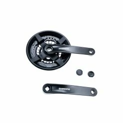 SHIMANO Tourney Fahrrad Kurbel Garnitur FC-TY301 Vierkant 42-34-24 Zähne Für 3x6/7/8 Fach 170mm