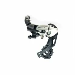 Shimano Tourney Schaltwerk TX 800 7/8 Fach Silber Langer Käfig Direktmontage