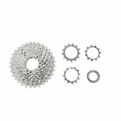 Sun Race Fahrrad Kassette 9-fach Zahnkranz 11-32 Zähne M9S UCP Silber